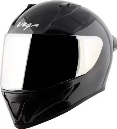 VEGA Bolt sports Motorbike Helmet  (Black)