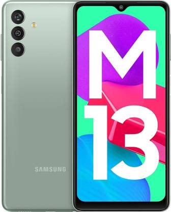 SAMSUNG Galaxy M13 (Aqua Green, 128 GB) (6 GB RAM)