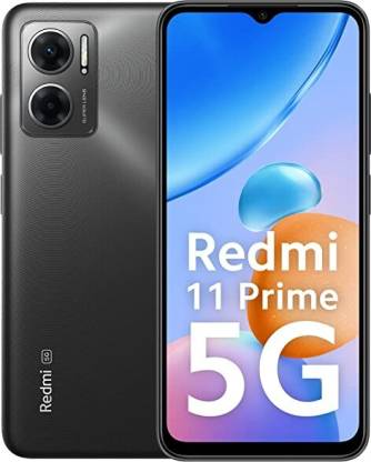 REDMI 11 Prime 5G (Thunder Black, 128 GB) (6 GB RAM)
