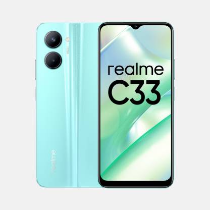realme C33 (Aqua Blue, 32 GB) (3 GB RAM)