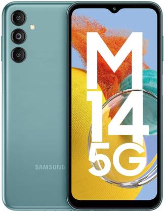 SAMSUNG Galaxy M14 5G (Smoky Teal, 128 GB) (4 GB RAM)