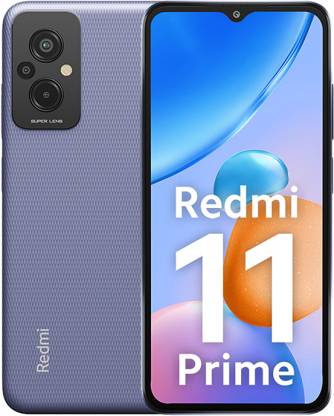 REDMI 11 Prime (Peppy Purple, 64 GB)  (4 GB RAM)