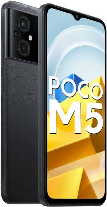 POCO M5 (Power Black, 128 GB) (6 GB RAM)
