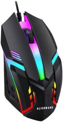 SINGHTECH AW950 RGB GAMING MOUSE Wired Optical Gaming Mouse  (USB 2.0, BLACK /RGB)