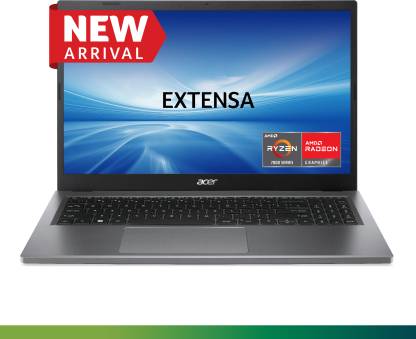 Acer Extensa (2023) Ryzen 5 Quad Core 7520U - (8 GB/512 GB SSD/Windows 11 Home) EX215-23-R5EG Thin and Light Laptop  (15.6 Inch, Steel Gray, 1.78 Kg)