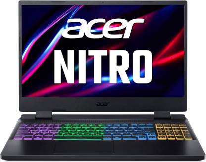 Acer Nitro 5 (2023) Ryzen 7 Octa Core 7735HS - (8 GB/512 GB SSD/Windows 11 Home/4 GB Graphics/NVIDIA GeForce RTX 3050) AN515-47 Gaming Laptop  (15.6 Inch, Obsidian Black, 2.5 Kg)
