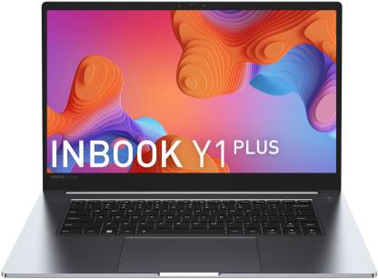 Infinix INBook Y1 Plus Intel Core i3 10th Gen 1005G1 - (8 GB/512 GB SSD/Windows 11 Home) XL28 Thin and Light Laptop  (15.6 inch, Grey, 1.76 kg)