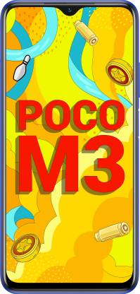 POCO M3 (Cool Blue, 64 GB)  (6 GB RAM)