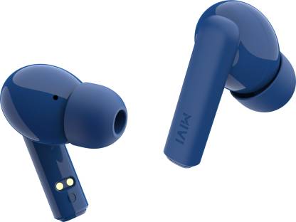 Mivi Duopods F30 with 42 hours battery Fast Charging TWS Bluetooth Headset  (Blue, True Wireless)