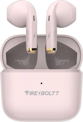 Fire-Boltt Fire Pods Ninja G201 Earbuds TWS IWP HD Calls, Quick Charge 24hrs playback Bluetooth Headset  (Pink, True Wireless)