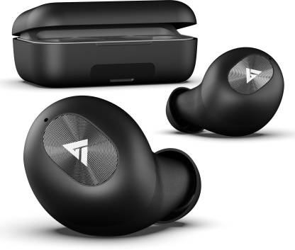 Boult Audio PowerBuds with Inbuilt Powerbank, 120H Battery, Lowest Latency, IPX7 Waterproof Bluetooth Headset  (Black, True Wireless)
