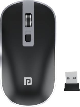 Portronics Toad 14 Wireless Optical Mouse  (2.4GHz Wireless, Black)