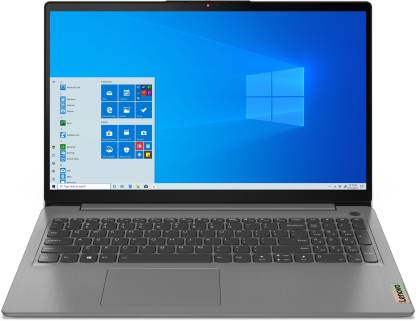 Lenovo IdeaPad Slim 3 Intel Core i3 11th Gen 1115G4 - (8 GB/256 GB SSD/Windows 11 Home) 15ITL05 Thin and Light Laptop  (15.6 Inch, Platinum Grey, 2.43 kg, With MS Office)