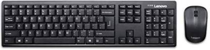 Lenovo KB MICE_BO combo 100 Eng Wireless Laptop Keyboard  (Black)