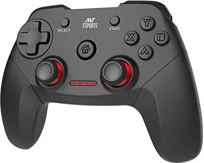 Ant Esports GP300 Pro V2 Wireless Gaming controller, Compatible for PC & Laptop Bluetooth Gamepad  (Black, For Android)