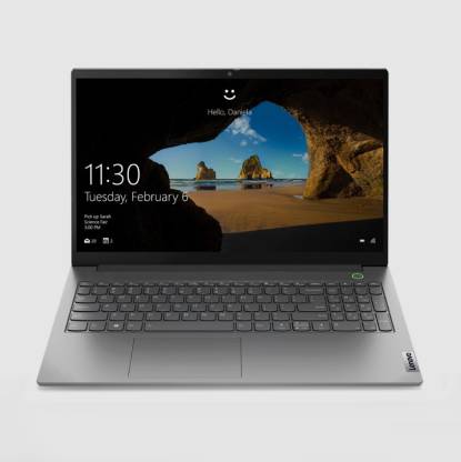 Lenovo ThinkBook 15 Ryzen 5 Hexa Core 5500U - (8 GB/512 GB SSD/Windows 11 Home) Thinkbook 15 G3 Thin and Light Laptop  (15.6 Inch, Mineral Grey, 1.70 Kg, With MS Office)