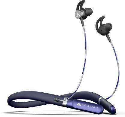 Boult Audio ProBass Fcharge with 40 hrs Playtime, ENC, Fast Charging, Fast Pairing Bluetooth Headset  (Blue, In the Ear)