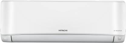 Hitachi Ice Clean Frost Wash Technology 2023 Model 1 Ton 5 Star Split Inverter Xpandable plus Ambience Light R 32 AC - White  (RAS.G512PCAIBFE (RAK.G512PCAIBFE / RAC.512WCAIE), Copper Condenser)
