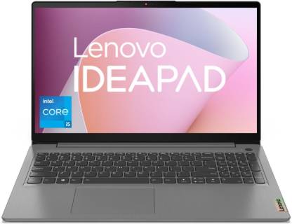 Lenovo IdeaPad Slim 3 Intel Core i5 11th Gen 1135G7 - (16 GB/512 GB SSD/Windows 11 Home) 15ITL6 Thin and Light Laptop  (15.6 inch, Arctic Grey, 1.65 Kg, With MS Office)