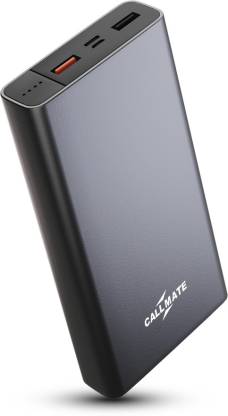 Callmate 20000 mAh Power Bank (18 W, Fast Charging)(Black, Lithium Polymer)