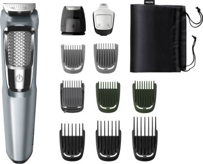 PHILIPS MG3760/33 Trimmer 75 min Runtime 9 Length Settings (Black) PHILIPS MG3760/33 Trimmer 75 min Runtime 9 Length Settings (Black)