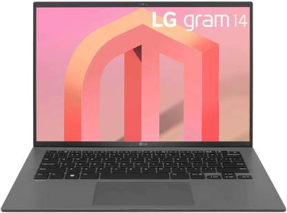 LG Gram Core i5 12th Gen 1240P - (8 GB/512 GB SSD/Windows 11 Home) 14Z90Q Thin and Light Laptop  (14 Inch, Charcoal Grey, 0.999 Kg)