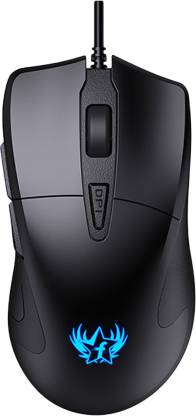 Flipkart SmartBuy G63 Wired Optical Gaming Mouse  (USB 2.0, Black)