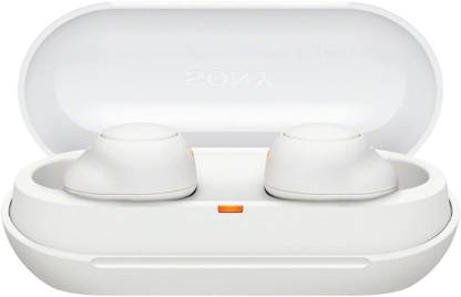 SONY WF-C500 IPX4/20Hrs Battery Life Bluetooth Headset  (White, True Wireless)