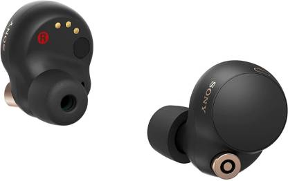 SONY WF-1000XM4 Industry Leading Noise Cancellation Bluetooth Headset(Black, True Wireless)