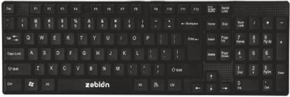 zebion K200 Wired USB Desktop Keyboard(Black)