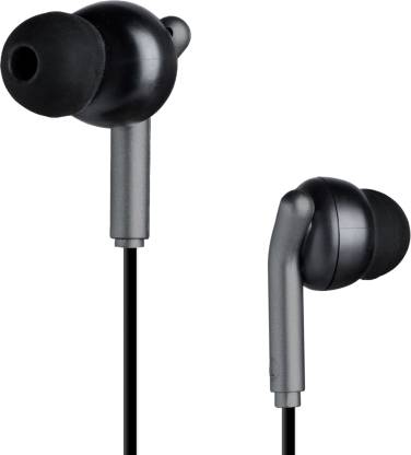 ZEBRONICS ZEB-BRO Wired Headset  (Black, In the Ear)