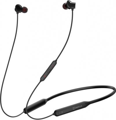 OnePlus Bullets Wireless Z Bluetooth Headset  (Black, In the Ear)