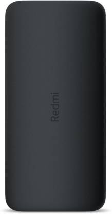 REDMI 10000 mAh Power Bank (10 W, Fast Charging)  (Black, Lithium Polymer)