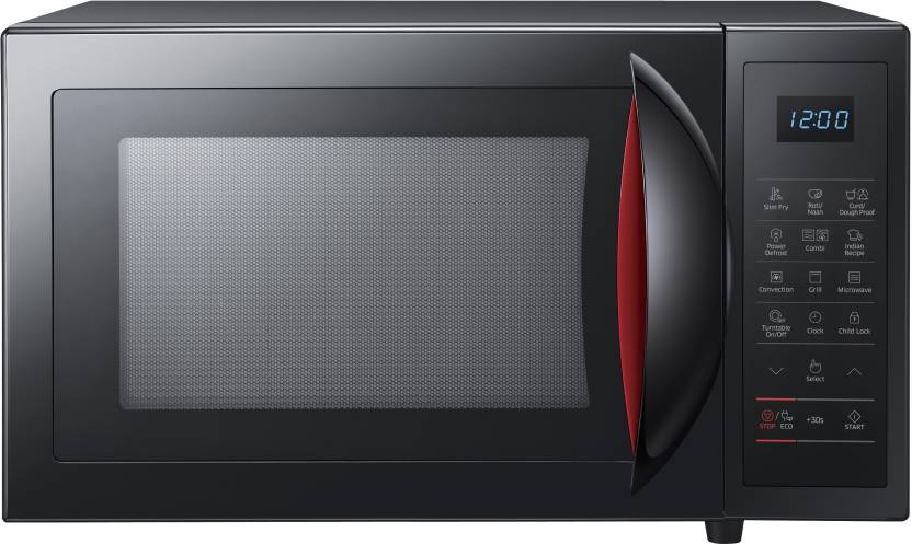 SAMSUNG 28 L Convection & Grill Microwave Oven  (CE1041DSB3, Black)
