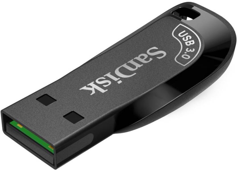 SanDisk Ultra Shift™ USB 3.0 256 GB Pen Drive  (Black)#JustHere
