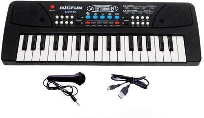 NJ FASHION 37 Keys 37 Keys Piano Keyboard Toy Sound Recording Portable Keyboard (37 Keys) Digital Portable Keyboard  (37 Keys)