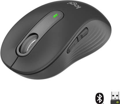 Logitech M650 Silent -Small to Medium Sized Hands Wireless Optical Mouse with Bluetooth (Graphite) Logitech M650 Silent -Small to Medium Sized Hands Wireless Optical Mouse with Bluetooth (Graphite)