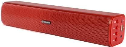 ZEBRONICS Zeb-Vita Plus 16 W Bluetooth Laptop/Desktop Speaker  (Red, Stereo Channel)