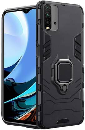 BOZTI Back Cover for Redmi 9 power  (Black, Rugged Armor, Pack of: 1)