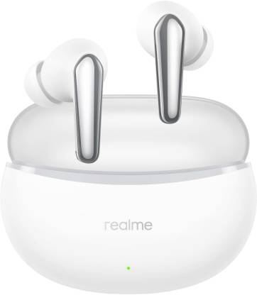 realme Buds Air 3 Neo with up to 30 hours Playback & Fast Charge Bluetooth Headset  (Galaxy White, True Wireless)
