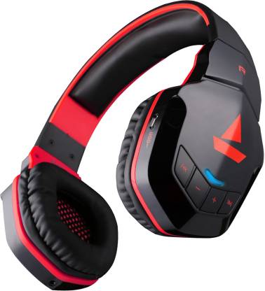 boAt Rockerz 510 Super Extra Bass Bluetooth Headset  (Raging Red, On the Ear)