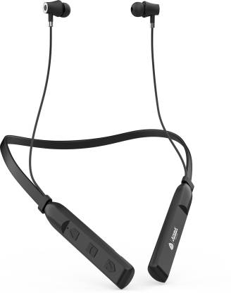 Aroma NB119B Badshah - 40 Hours Playtime Bluetooth Neckband Bluetooth Headset  (Black, In the Ear)
