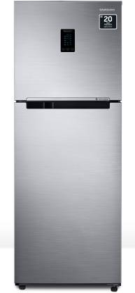 SAMSUNG 322 L Frost Free Double Door 2 Star Convertible Refrigerator with Digi-Touch Cool,Digital Inverter  (Elegant Inox, RT37C4512S8/HL)