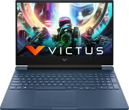 HP Victus Ryzen 5 Hexa Core 5600H - (16 GB/512 GB SSD/Windows 11 Home/4 GB Graphics/NVIDIA GeForce RTX 3050) 15-fb0106AX Gaming Laptop  (15.3 Inch, Silver, 2.37 kg, With MS Office)