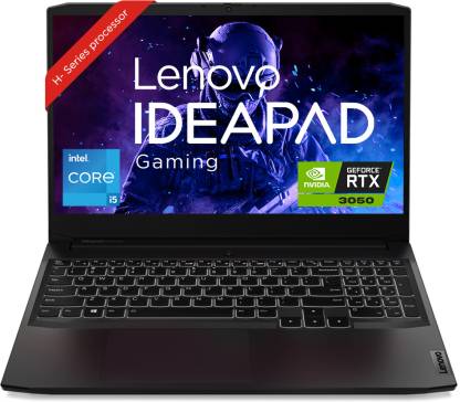Lenovo IdeaPad Gaming 3 Intel Core i5 11th Gen 11300H - (16 GB/512 GB SSD/Windows 11 Home/4 GB Graphics/NVIDIA GeForce RTX 3050) 15IHU6 | 15IHU6D1 Gaming Laptop