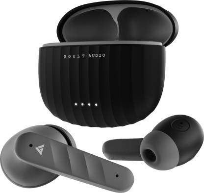 Boult Audio X45 with Quad Mic ENC, 40H Playtime, 45ms Ultra Low Latency, Made In India, 5.3 Bluetooth Headset  (Black, True Wireless)