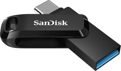 SanDisk SDDDC3-128G-I35 128 OTG Drive  (Black, Type A to Type C)