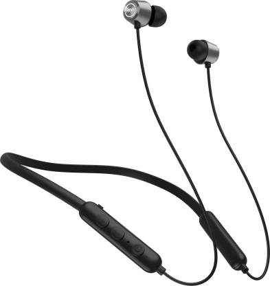 Mivi Collar D25 Earphones with fast charge, 24Hours playtime, Powerful Bass Bluetooth Headset  (Black, In the Ear)