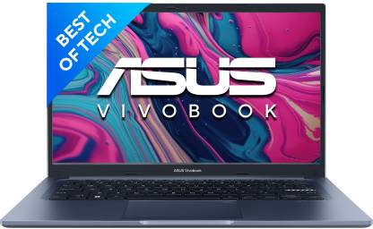 ASUS Vivobook 14 (2022) Core i5 12th Gen 1235U - (8 GB/512 GB SSD/Windows 11 Home) X1402ZA-EK521WS Thin and Light Laptop  (14 inch, Quiet Blue, 1.50 kg, With MS Office)