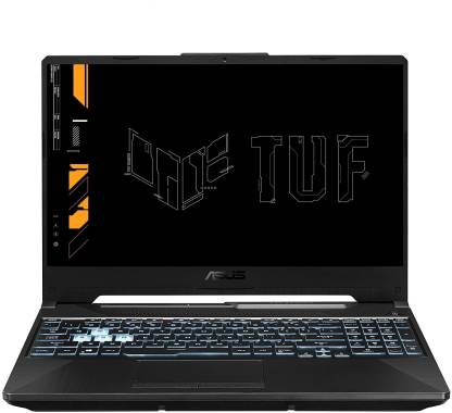 ASUS TUF GAMING A15 Ryzen 7 Octa Core 4800H - (8 GB/512 GB SSD/Windows 11 Home/4 GB Graphics/NVIDIA GeForce RTX 3050/144 Hz) FA506ICB-HN005W Gaming Laptop  (15.6 inch, Graphite Black, 2.3 kg)